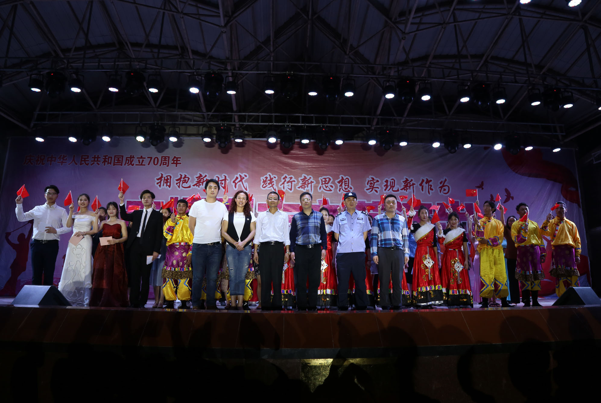 我院参加涪陵区2019年广场周末文艺演出活动